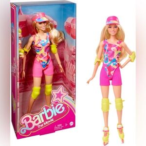 NIB - ‘Barbie The Movie’ Skating Barbie Margot Robbie Collectible Doll